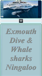 Mobile Screenshot of exmouthdiving.com.au